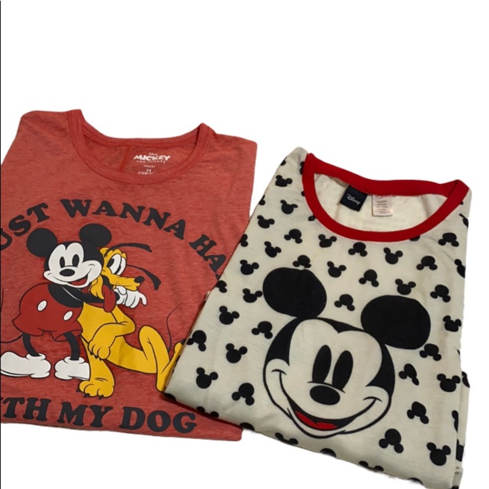 Disney PJ Tops Bundle of 2 Sz 2XL